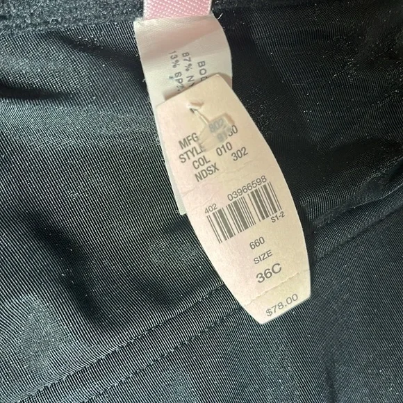 Victoria’s Secret black bustier bra - Picture 6 of 7